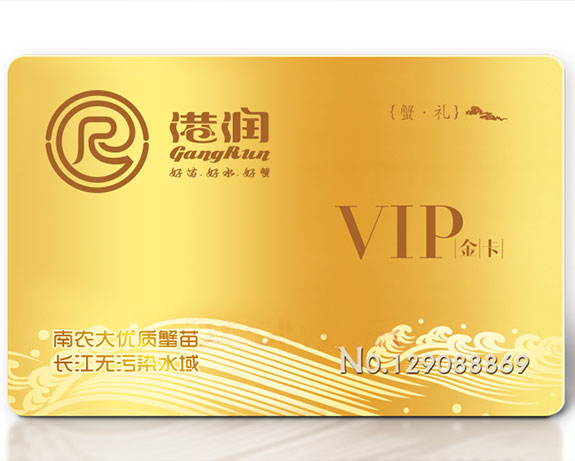 水產(chǎn)養(yǎng)殖業(yè)品牌形象設計 港潤水產(chǎn)VIP會員卡設計