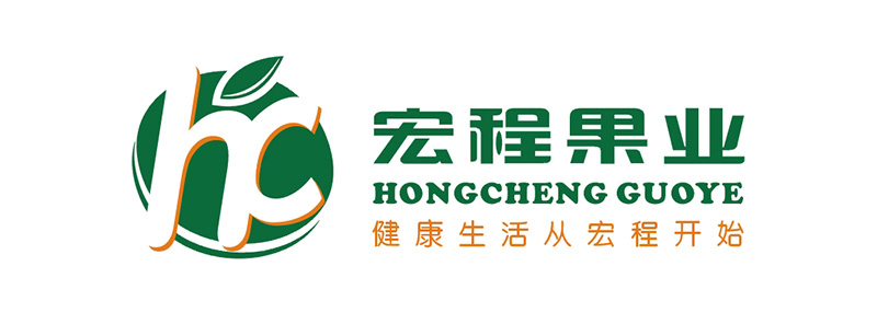 水果零售業標志設計 宏程果業標志設計
