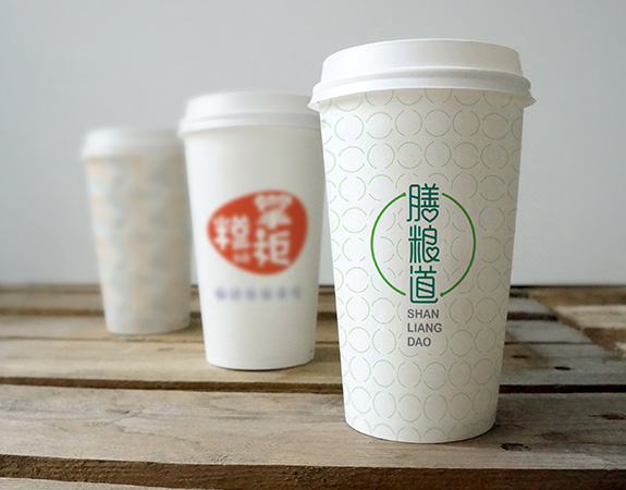 膳糧道高端餐飲品牌紙杯設(shè)計 高端餐飲品牌紙杯設(shè)計